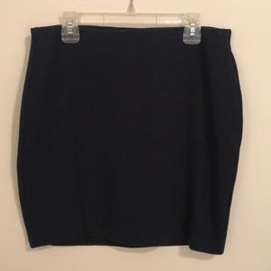 Navy Mini Skirt